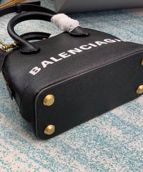 Balenciaga Ville Handbag In Black, For Women, Women's Bags 7in/18cm