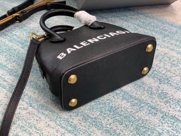 Balenciaga Ville Handbag In Black, For Women, Women's Bags 7in/18cm