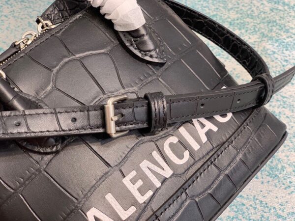 Balenciaga Ville Mini Handbag In Black, For Women, Women's Bags 7in/18cm