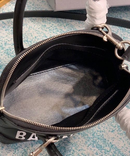 Balenciaga Ville Mini Handbag In Black, For Women, Women's Bags 7in/18cm