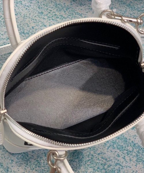 Balenciaga Ville Mini Handbag In White, For Women, Women's Bags 7in/18cm