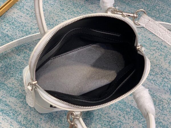 Balenciaga Ville Mini Handbag In White, For Women, Women's Bags 7in/18cm