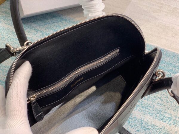 Balenciaga Ville Small Handbag In Black, For Women, Women's Bags 10.2in/26cm