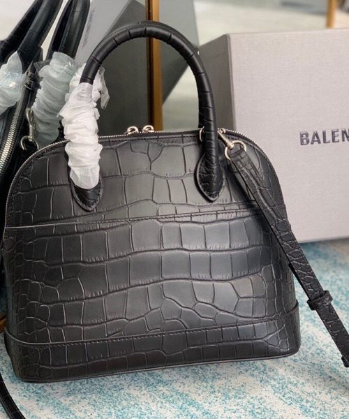 Balenciaga Ville Small Handbag In Black, For Women, Women's Bags 10.2in/26cm