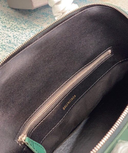 Balenciaga Ville Small Handbag In Dark Green, For Women, Women's Bags 10.2in/26cm