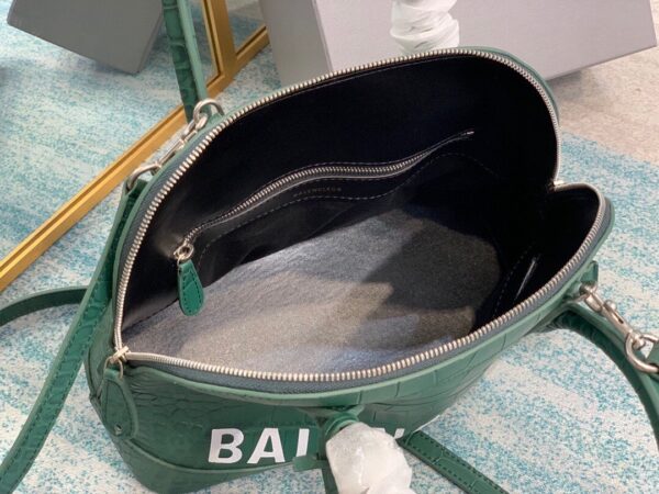 Balenciaga Ville Small Handbag In Dark Green, For Women, Women's Bags 10.2in/26cm