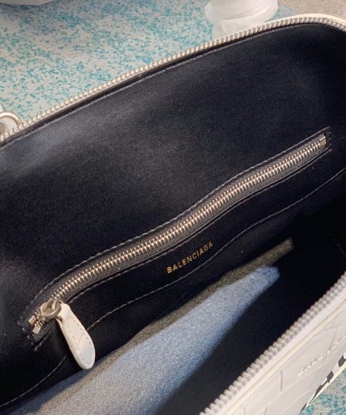 Balenciaga Ville Small Handbag In White, For Women, Women's Bags 10.2in/26cm