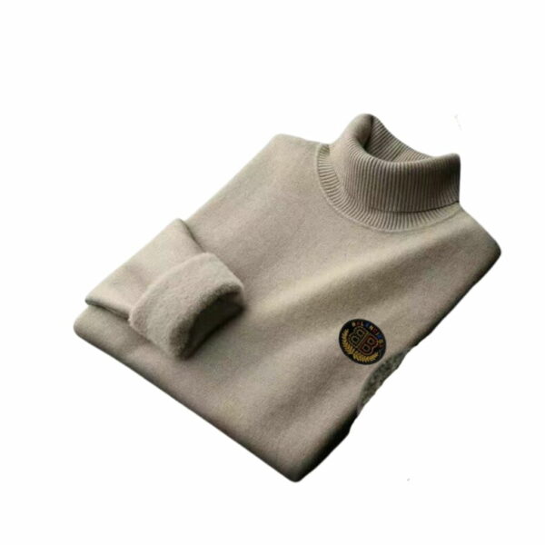 Balenciaga Wool Sweater Pullover Beige For Men