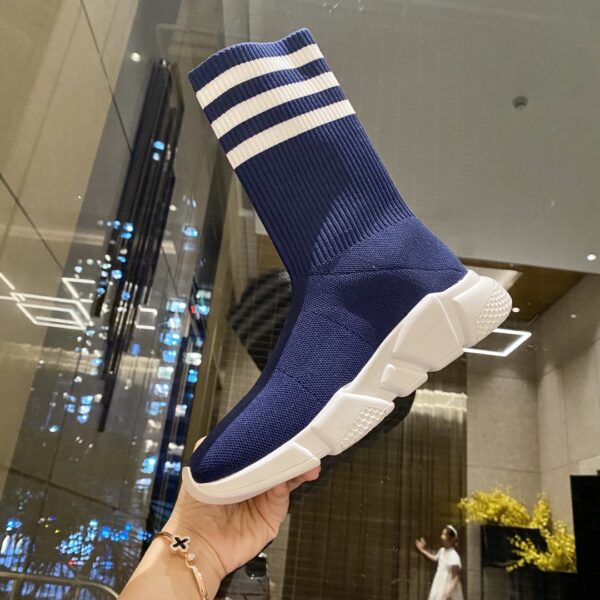 Balenciaga x Adidas Speed Trainers Dark Blue For Women