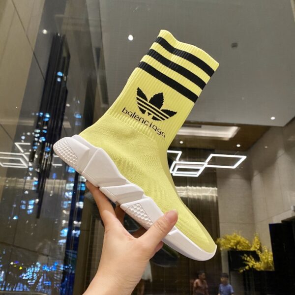 Balenciaga x Adidas Speed Trainers Yellow For Women