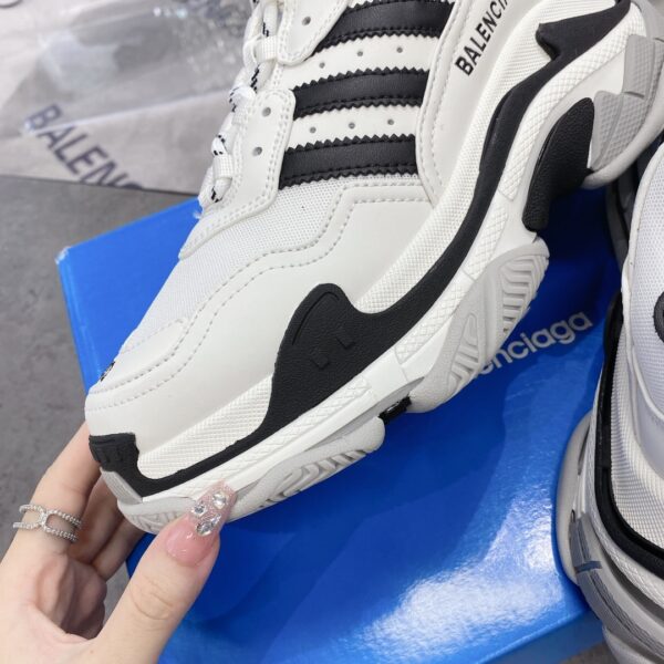 Balenciaga x Adidas Triple s Trainers Clear Sole White For Women