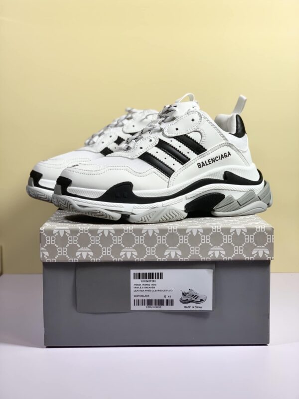 Balenciaga x Adidas Triple S Trainers White For Women