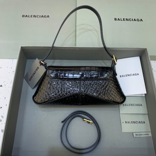 Balenciaga XX Small Flap Bag Box Black, For Women, Women's Bags 10.6in/27cm 6956452108X1000
