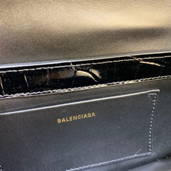 Balenciaga XX Small Flap Bag Box Black, For Women, Women's Bags 10.6in/27cm 6956452108X1000