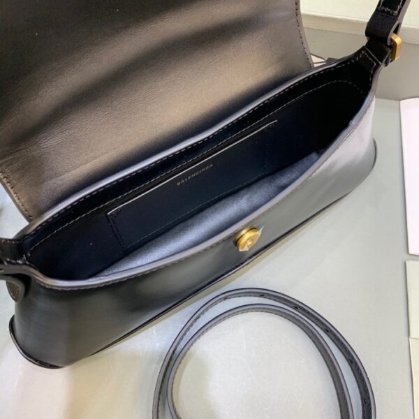 Balenciaga XX Small Flap Bag Box Black, For Women, Women's Bags 10.6in/27cm 695645210961000