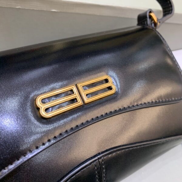 Balenciaga XX Small Flap Bag Box Black, For Women, Women's Bags 10.6in/27cm 695645210961000