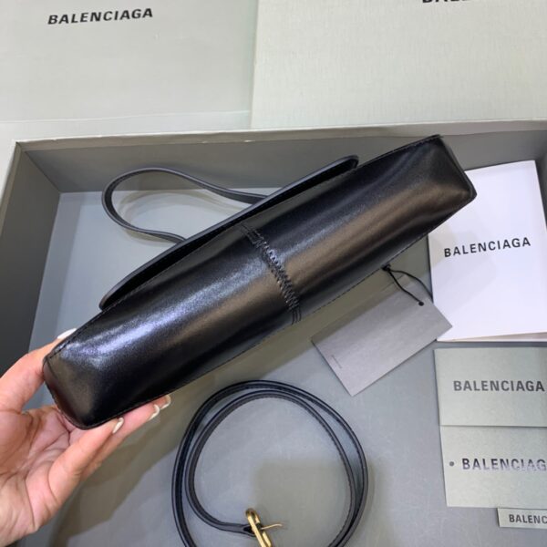 Balenciaga XX Small Flap Bag Box Black, For Women, Women's Bags 10.6in/27cm 695645210961000