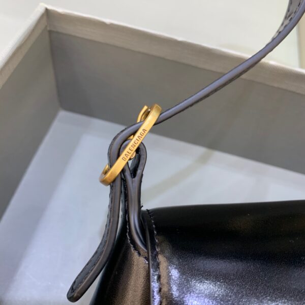 Balenciaga XX Small Flap Bag Box Black, For Women, Women's Bags 10.6in/27cm 695645210961000