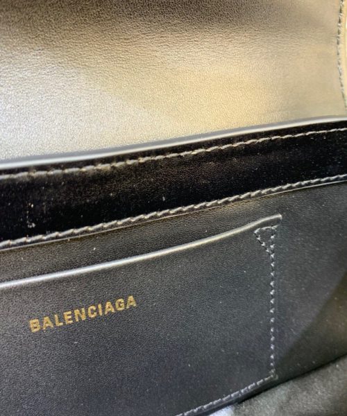 Balenciaga XX Small Flap Bag Box Black, For Women, Women's Bags 10.6in/27cm 695645210961000