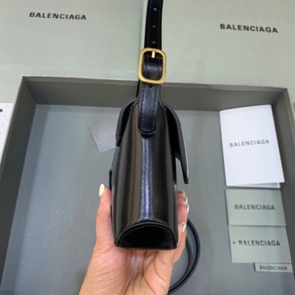 Balenciaga XX Small Flap Bag Box Black, For Women, Women's Bags 10.6in/27cm 695645210961000