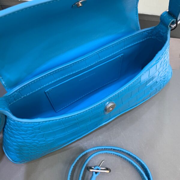 Balenciaga XX Small Flap Bag Box Blue, For Women, Women's Bags 10.6in/27cm 6956452108Y4624