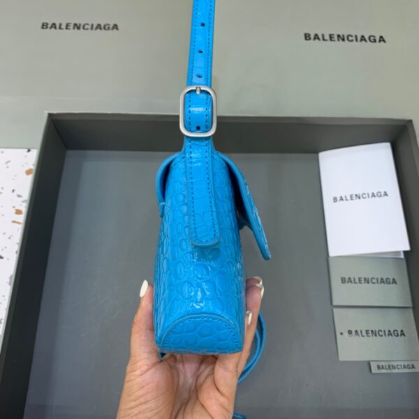 Balenciaga XX Small Flap Bag Box Blue, For Women, Women's Bags 10.6in/27cm 6956452108Y4624