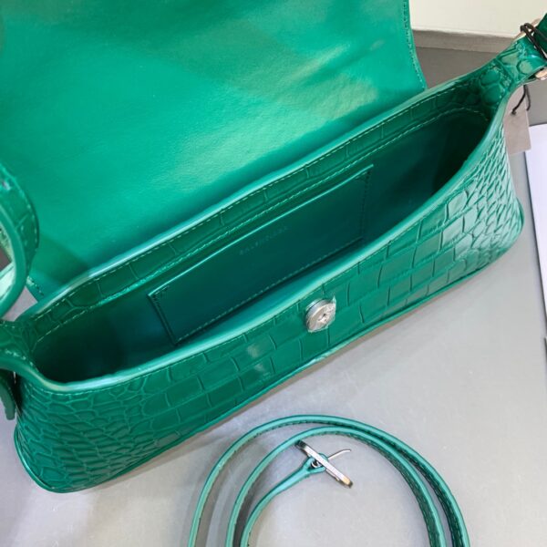 Balenciaga XX Small Flap Bag Box Green, For Women, Women's Bags 10.6in/27cm 6956452108Y3613