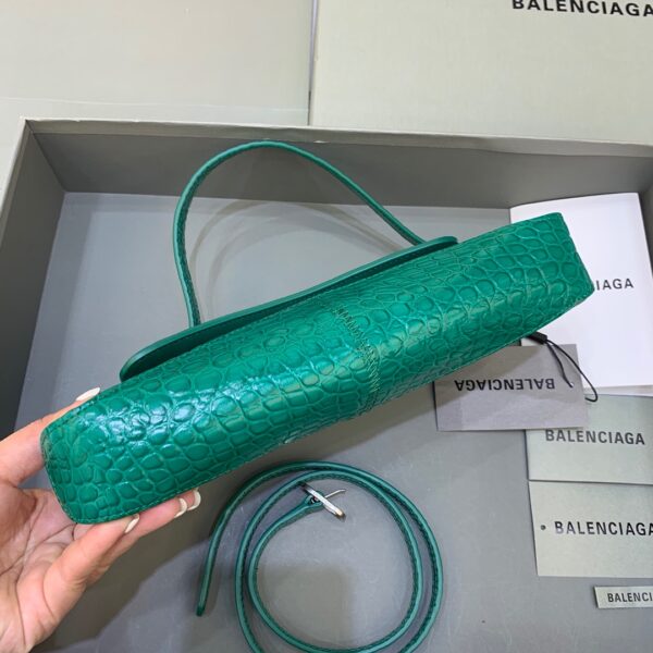 Balenciaga XX Small Flap Bag Box Green, For Women, Women's Bags 10.6in/27cm 6956452108Y3613