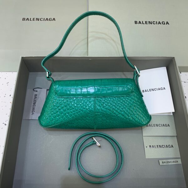 Balenciaga XX Small Flap Bag Box Green, For Women, Women's Bags 10.6in/27cm 6956452108Y3613