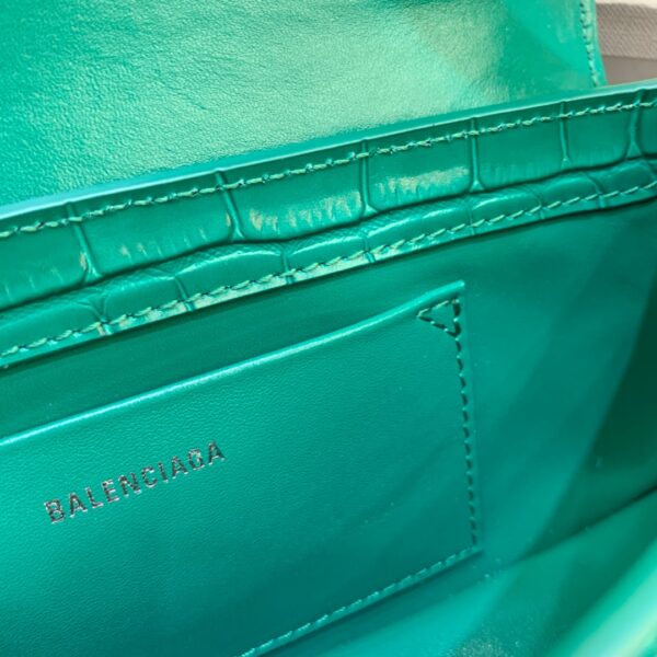 Balenciaga XX Small Flap Bag Box Green, For Women, Women's Bags 10.6in/27cm 6956452108Y3613