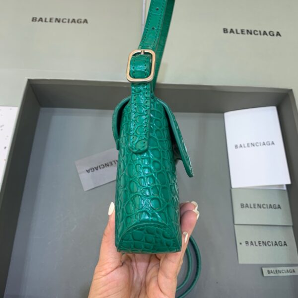 Balenciaga XX Small Flap Bag Box Green, For Women, Women's Bags 10.6in/27cm 6956452108Y3613