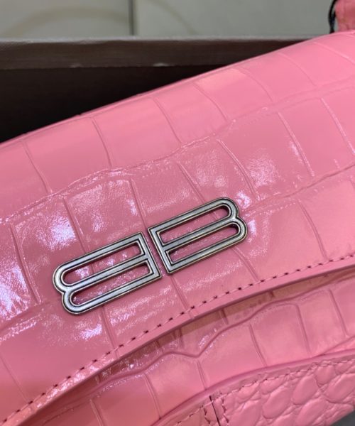 Balenciaga XX Small Flap Bag Box Pink, For Women, Women's Bags 10.6in/27cm 6956452108Y5812