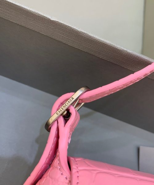 Balenciaga XX Small Flap Bag Box Pink, For Women, Women's Bags 10.6in/27cm 6956452108Y5812