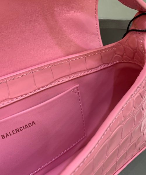 Balenciaga XX Small Flap Bag Box Pink, For Women, Women's Bags 10.6in/27cm 6956452108Y5812
