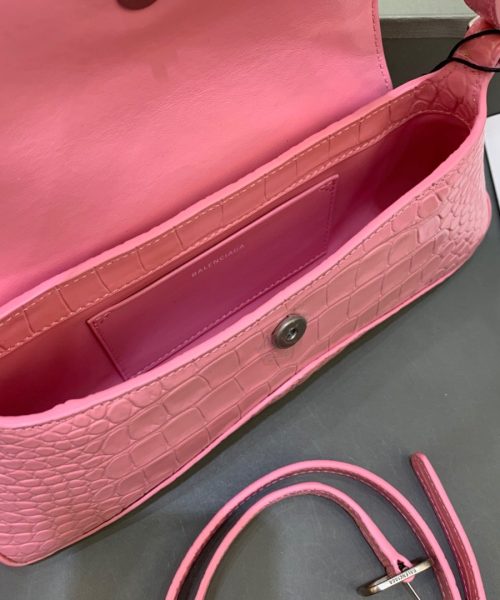 Balenciaga XX Small Flap Bag Box Pink, For Women, Women's Bags 10.6in/27cm 6956452108Y5812