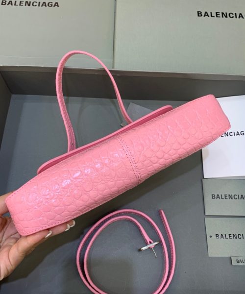 Balenciaga XX Small Flap Bag Box Pink, For Women, Women's Bags 10.6in/27cm 6956452108Y5812