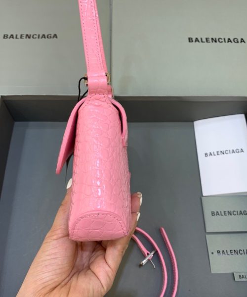 Balenciaga XX Small Flap Bag Box Pink, For Women, Women's Bags 10.6in/27cm 6956452108Y5812