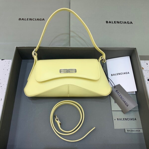 Balenciaga XX Small Flap Bag Box Yellow, For Women, Women's Bags 10.6in/27cm 6956452109A7408