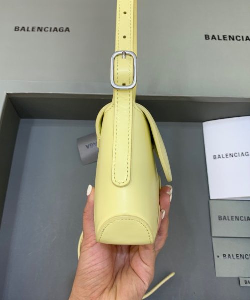 Balenciaga XX Small Flap Bag Box Yellow, For Women, Women's Bags 10.6in/27cm 6956452109A7408