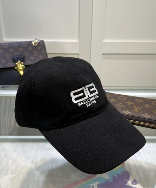 Balenciage BB Paris Icon Cap Black Cap
