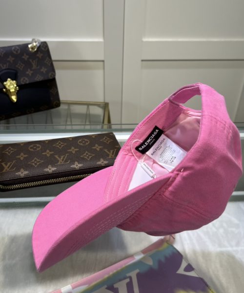 Balenciage BB Paris Icon Cap Pink Cap 704105410B20565