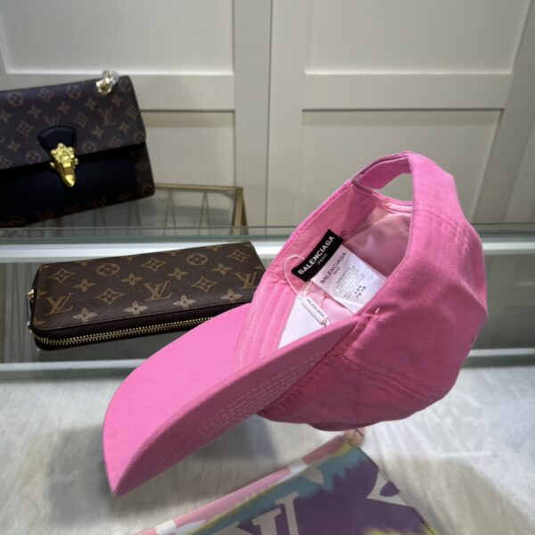 Balenciage BB Paris Icon Cap Pink Cap 704105410B20565