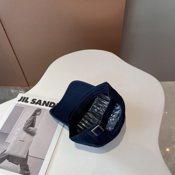 Balenciage BB Sprayed Dark Blue Cap