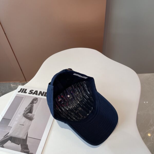 Balenciage BB Sprayed Dark Blue Cap
