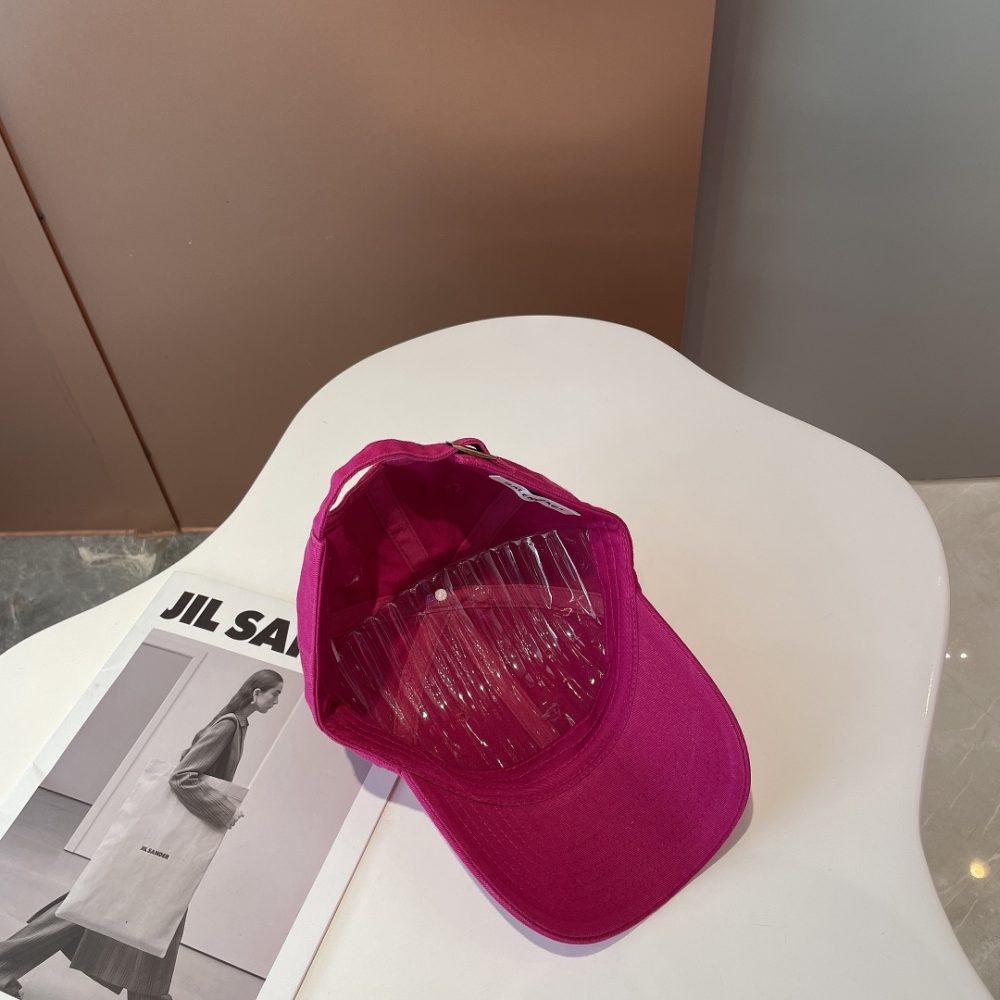 Balenciage BB Sprayed Pink Cap - Image 3