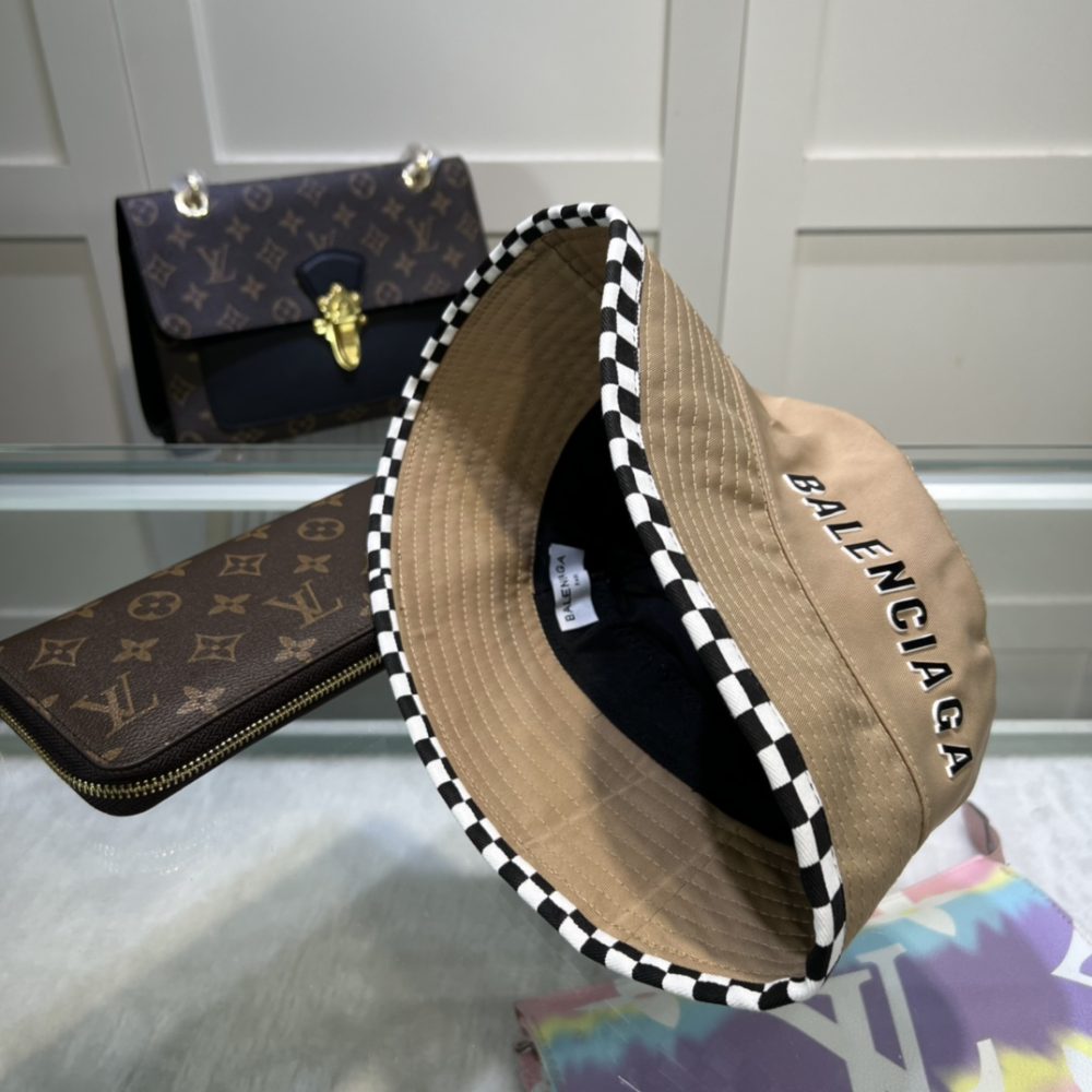 Balenciage Bucket Hat Beige Hat - Image 2