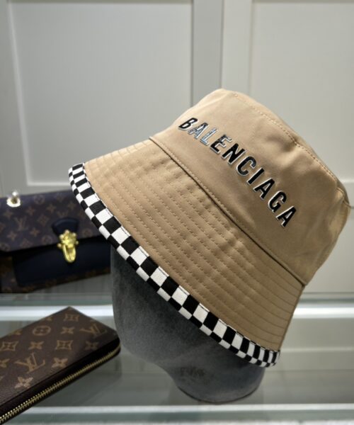 Balenciage Bucket Hat Beige Hat