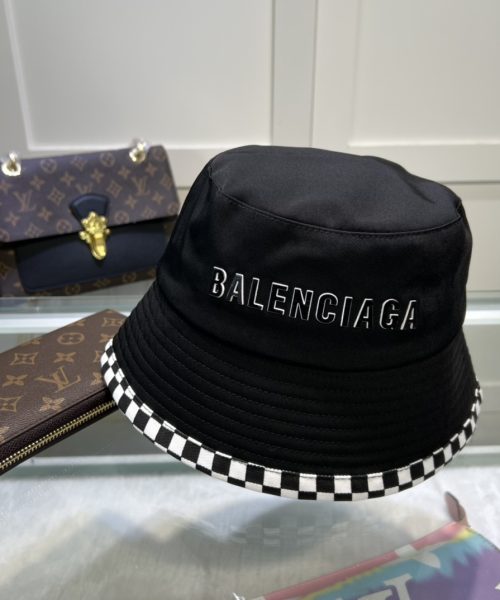Balenciage Bucket Hat Black Hat