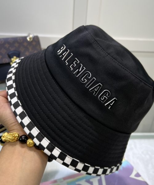 Balenciage Bucket Hat Black Hat