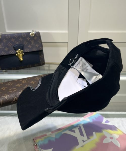 Balenciage Logo Cap Black Cap